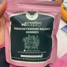 2 Pcs Premium Feminine Balance 60 Gummies For Women  s Health  Wellness