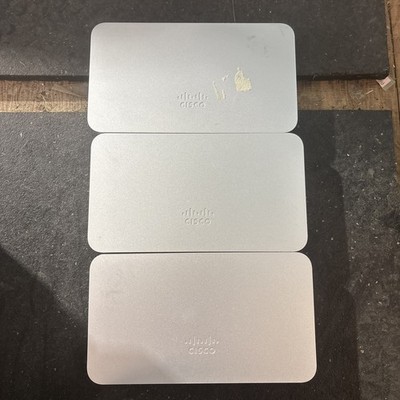Lot of 3 Cisco Meraki MX64-HW Cloud Managed Security Appliance -  NO PSU