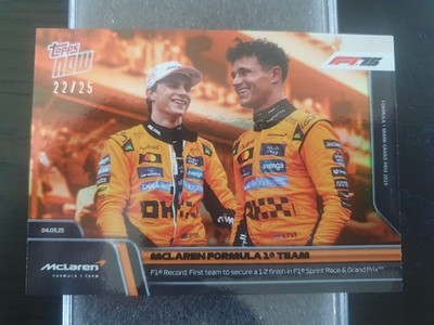 #035 Mclaren Erstes Team sichert sich ein 1:2 Finish in F1 Sprint & GP /25 orange
