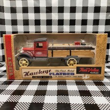 1931 Hawkeye Flatbed True Value Lumber Load Bank 1:34 Die Cast ERTL Collectors