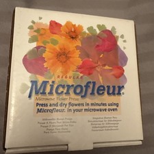 Microfleur Microwave Flower Press Kit, Regular Kit Size, New in Open Box