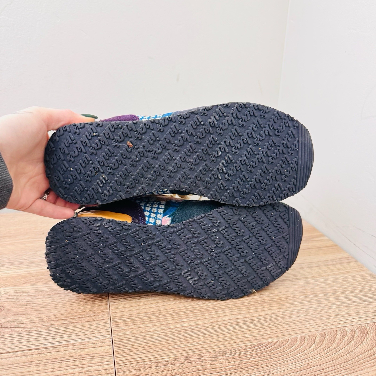 Inkkas Hendrix Blue And Orange Patchwork Jogger S… - image 8