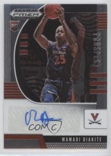 2020-21 Panini Prizm Draft Picks Prospect Auto Mamadi Diakite #PA-MD Auto 0zy1