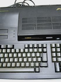 Vintage MSX AX370 Computer Al Alamiah sakhr -صخر - For parts only - WATCH VIDEO