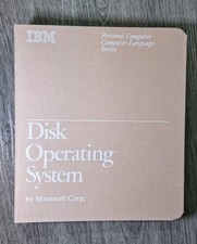 IBM DOS 2.1 6024120 Personal Computer Language Series Book Manual - No Floppys