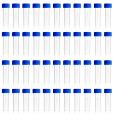 5Ml Plastic Test Tubes Screw Caps Small Bottle Vial Storage Vial Storage Contain