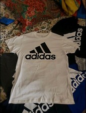 adidas men Essentials Big Logo Tee Medium