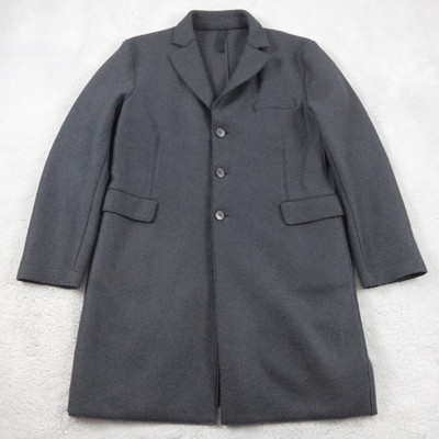 Harris Wharf London Mantel Herren Gr. L Übergangsjacke Trenchcoat Office Smart
