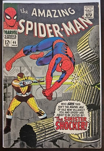 Amazing Spider-Man #46 (1967) FN- 1st Shocker Marvel Stan Lee Romita Cover