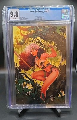 ROGUE THE SAVAGE LAND #3 CGC 9.8  WERNECK VIRGIN VARIANT EDITION MARVEL 2025