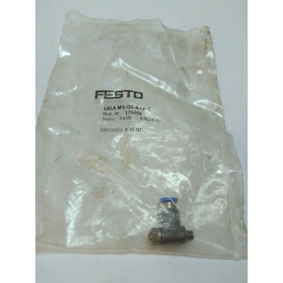 FESTO PNEUMATIKVERSCHRAUBUNG GRLA-M5-QS-4-LF-C