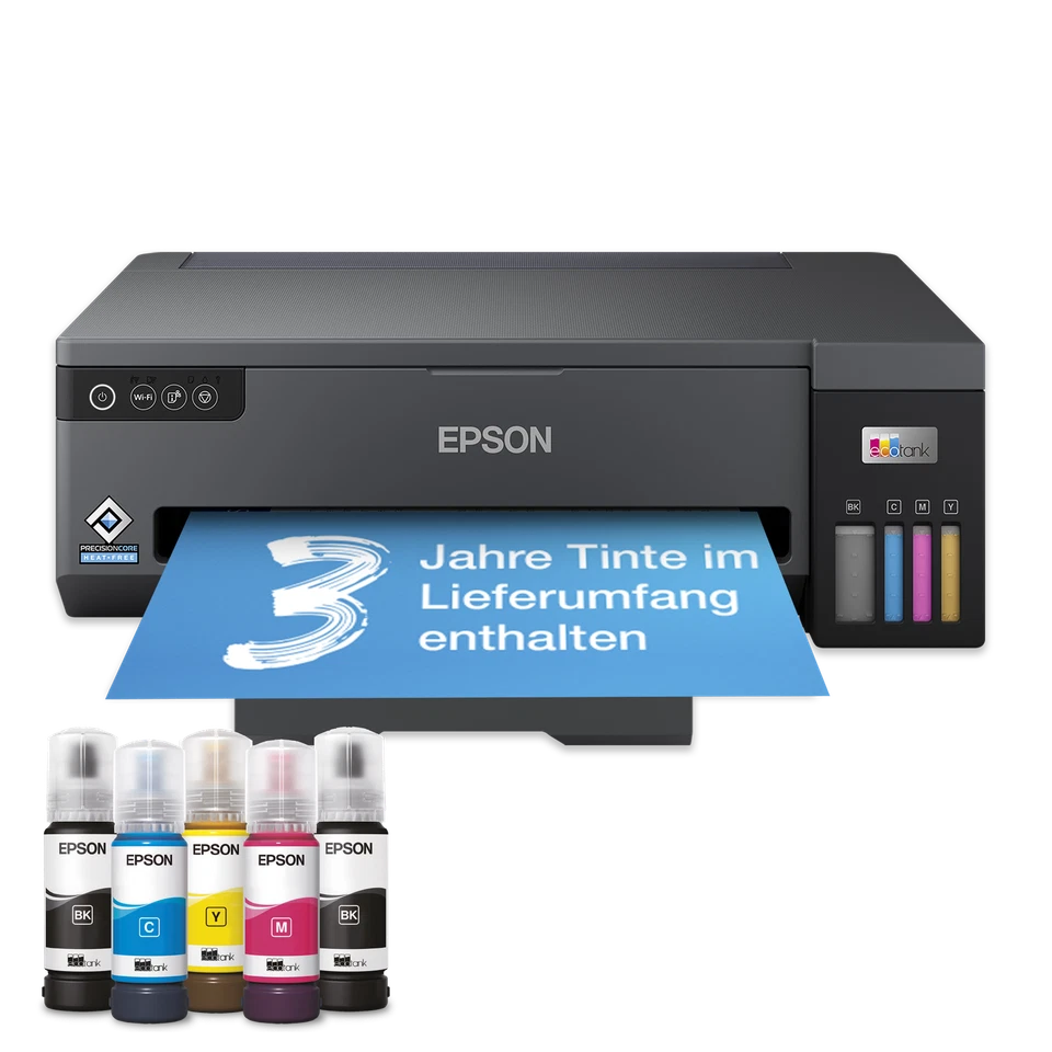 Epson Drucker EcoTank ET-14100 Mobiles Drucken und Anschlussmöglichkeiten