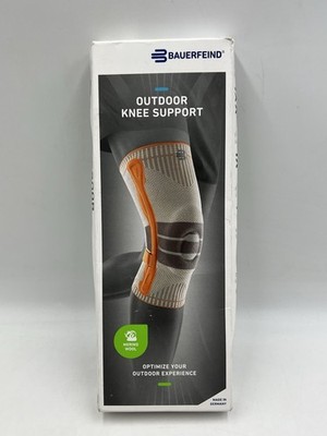 Bauerfeind Outdoor Knee Support Size Medium, Orange