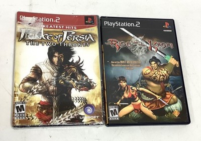Lot of 2 Playstation 2 Prince of Persia The Two Thrones & Rise of the Kasai Game