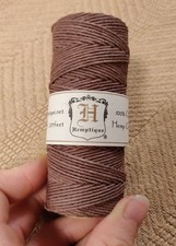 Hemptique brown crafters hemp cord 20 205ft/62.5m