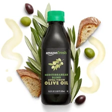 Amazon Fresh, Mediterranean Extra Virgin Olive Oil, 16.9 Fl Oz (Pack of 1) 