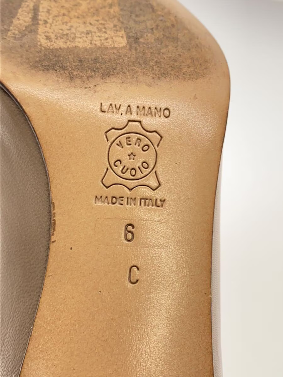 Bottega Veneta Insole Stain Pumps Us6 Brw Leather JlZ77 thumbnail 5