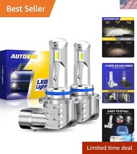 HB4/9006 LED Headlight Bulb - 50,000LM 6000K Brightness for Ultimate Visibility