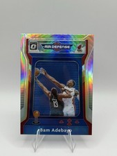 2020-21 Donruss Optic Air Defense Bam Adebayo Miami Heat #2 Holo Silver 