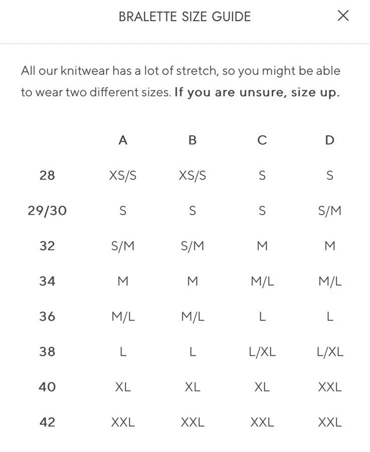 BRANWYN Essential Bralette in Luna Grey - Size Medium thumbnail 7