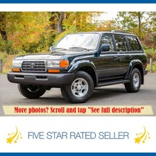 1995 Toyota Land Cruiser FJ80 131K mi 3rd Row Seat Tow Package WE SHIP!