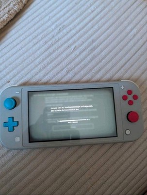 Nintendo Switch Lite Pokémon Zacian Zamazenta Limited Edition + Minecraft