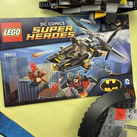 Lego DC Black Manta Deep Sea Strike 76027 Batman Bat Attack INCOMPLETE