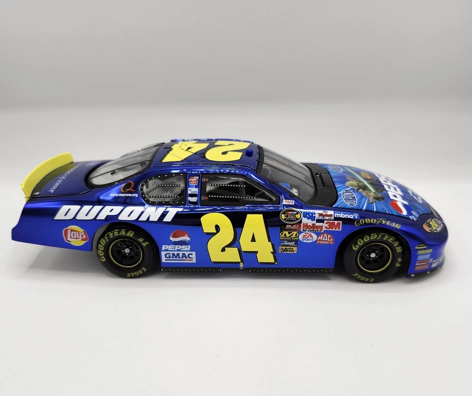 2005 Jeff Gordon #24 百事可乐星球大战 III 彩色镀铬蒙特卡罗 1:24 压铸  — 第 4/4 张图片