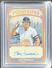 2025 Leaf A Bronx Legacy Lou Piniella Penstripes Bronze Auto /35