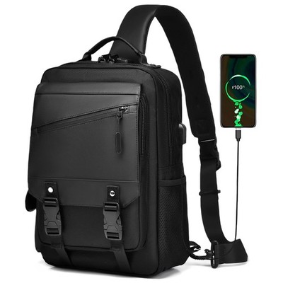 Bolso Mensajero Para Laptop 14 Pulgadas Para Trabajo Diario Y Ciclismo