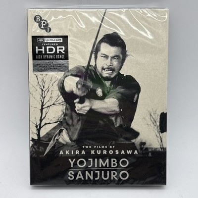 Yojimbo Sanjuro Limited Edition Slipcase  New Sealed 4K Ultra HD Akira Kurosawa