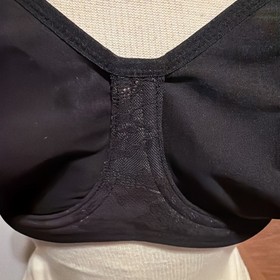 WACOAL Bra 38C Underwire Black Model 855298