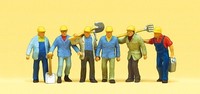 Preiser 10033 Gleisbauarbeiter 1:87 / H0