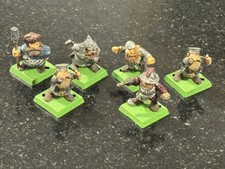 Warhammer/Citadel Miniatures Dwarf Artillery / Cannon Crew x6 - Metal/Painted