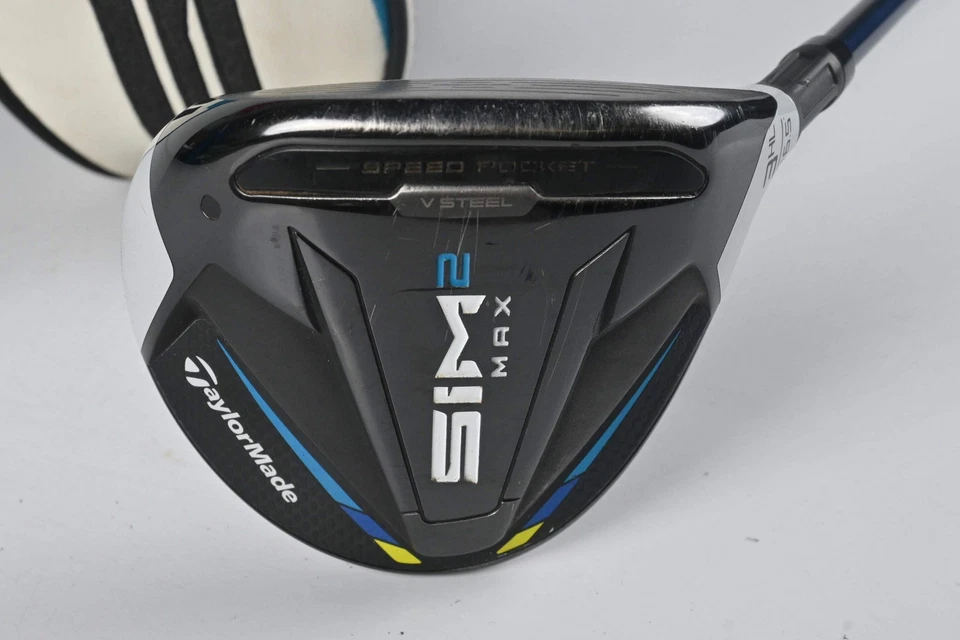 Taylormade SIM2 Max #3 Wood / 16.5 Degree / Regular Flex Fujikura Ventus Blue 5 - Image 2 of 4