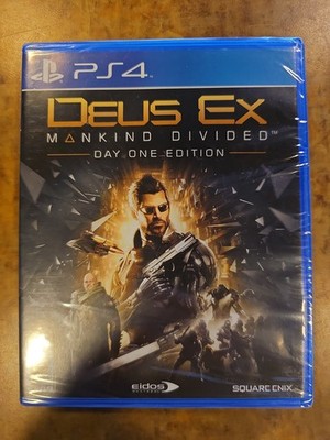 Deus Ex: Mankind Divided - Day One Edition - Sony PlayStation 4 BRAND NEW SEALED