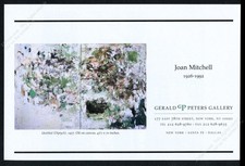 1996 Joan Mitchell Untitled Diptych 1977 NYC ...