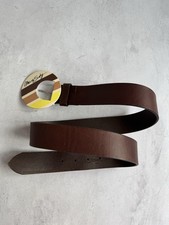 Miss Sixty Leather Belt Vintage Made In Italy