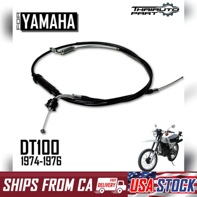 #ad For Yamaha DT100 125 175 250 DT 1974 1976 Upper Throttle Cable $28.75