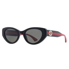 Gucci Grey Cat Eye Ladies Sunglasses GG1862S 001 52 GG1862S 001 52