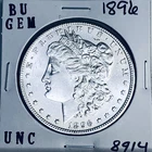 1896 BU GEM MORGAN SILVER DOLLAR UNC MS+++ U.S. MINT RARE COIN 8914