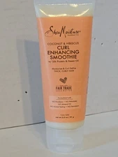 Shea Moisture Coconut Hibiscus Curl Enhancing Smoothie Thick Curly Hair 3.2 oz 