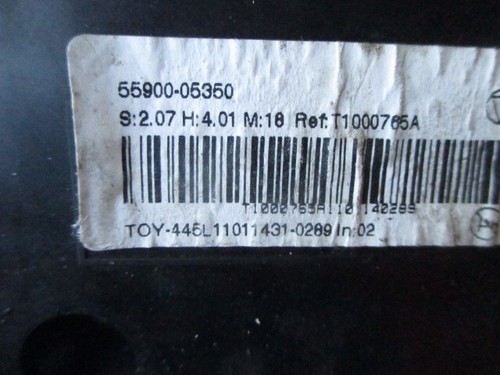 TOYOTA AVENSIS MK3 T270 2011 AC HEATER CONTROL UNIT 5590005350 - Picture 6 of 6