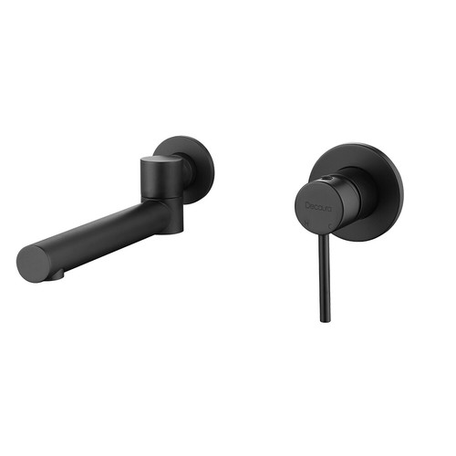 Decaura Bathroom Tap Bath Elbow Spout Wall Water Basin Bathtub Shower Mixer Taps - Picture 80 of 143