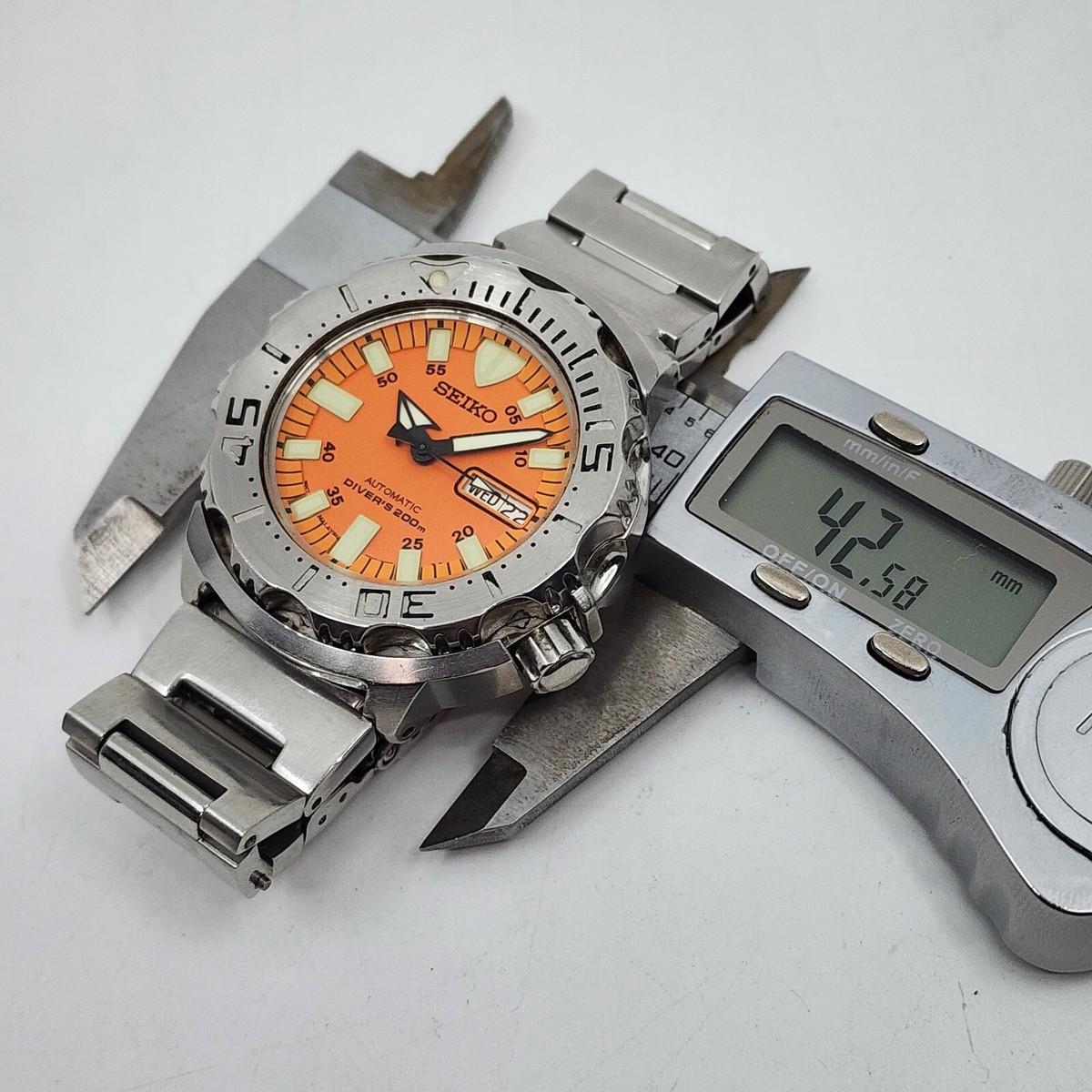 ORANGE Seiko SKX781 7S26-0351 Monster Malaysia 200 Meters
