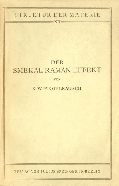 Thumbnail - Der Smekal-raman-effekt | Buch | 9783642888892
