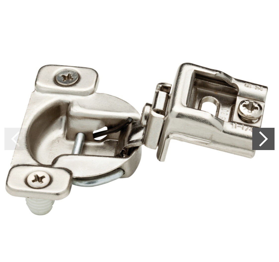 Everbilt Overlay Cabinet Door Hinge Hardware 35 Mm 105-degree 1-1 