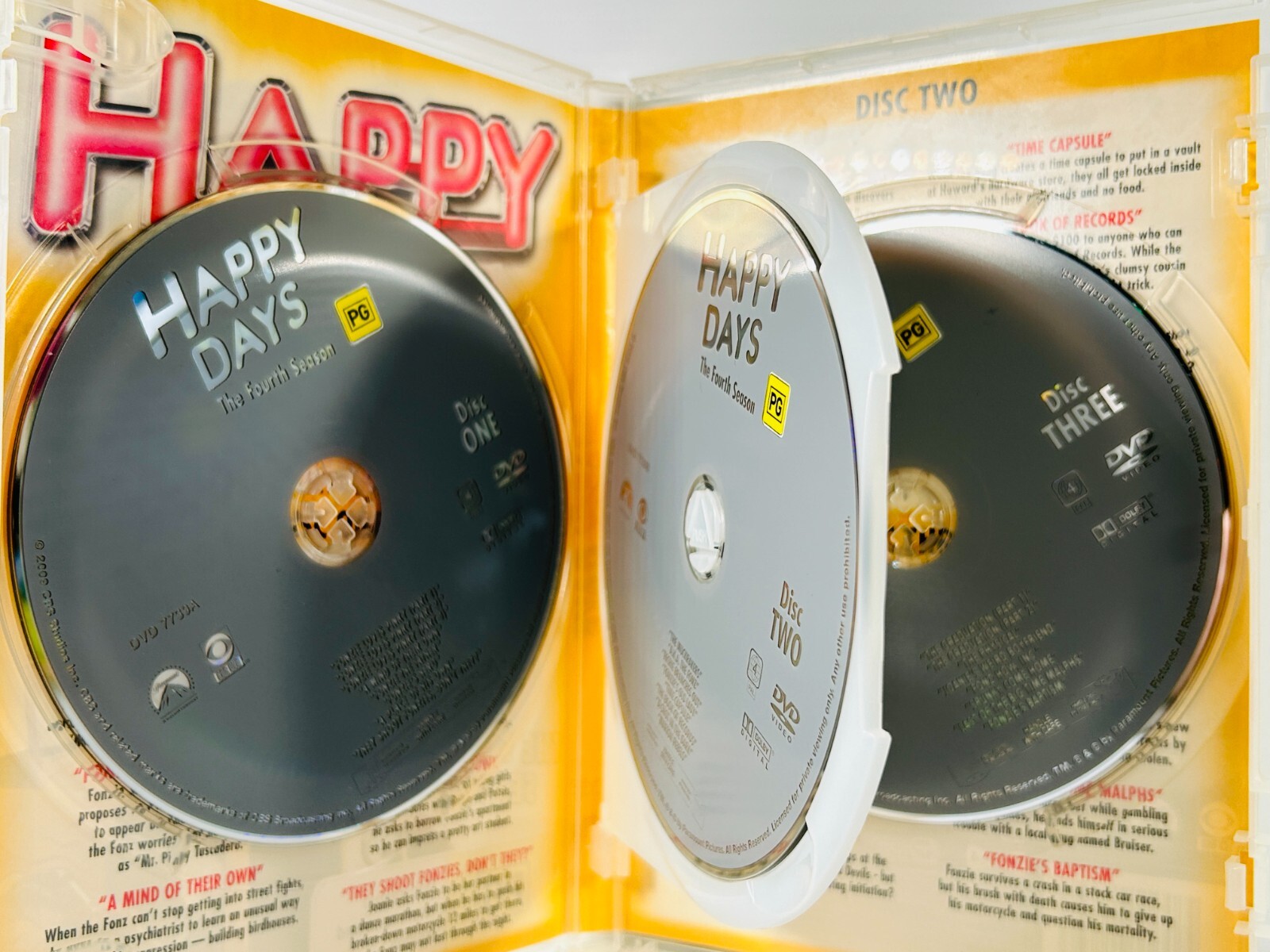 Happy Days Series Seasons 1 2 3 4 DVDs 1970s TV Henry Winkler