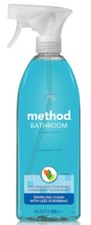 Image of Method Non-Toxic Bathroom Surface Cleaner Spray Fresh Eucalyptus Mint 828ml