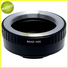 Adapter per obiettivi a vite M42 su fotocamere Samsung NX (NX5-NX10-NX100 ecc.)